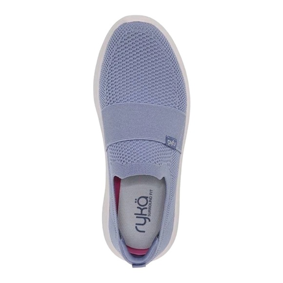 Ryka Astrid Knit Slip-On Sneaker (in tempst blue) - Picture 2 of 13